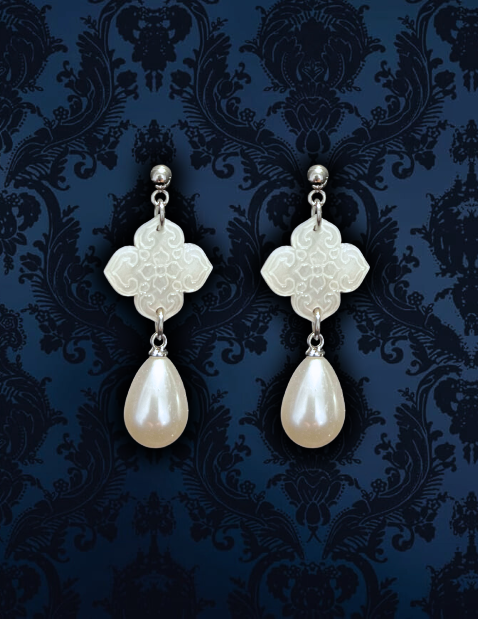 Pearl Madame Earrings