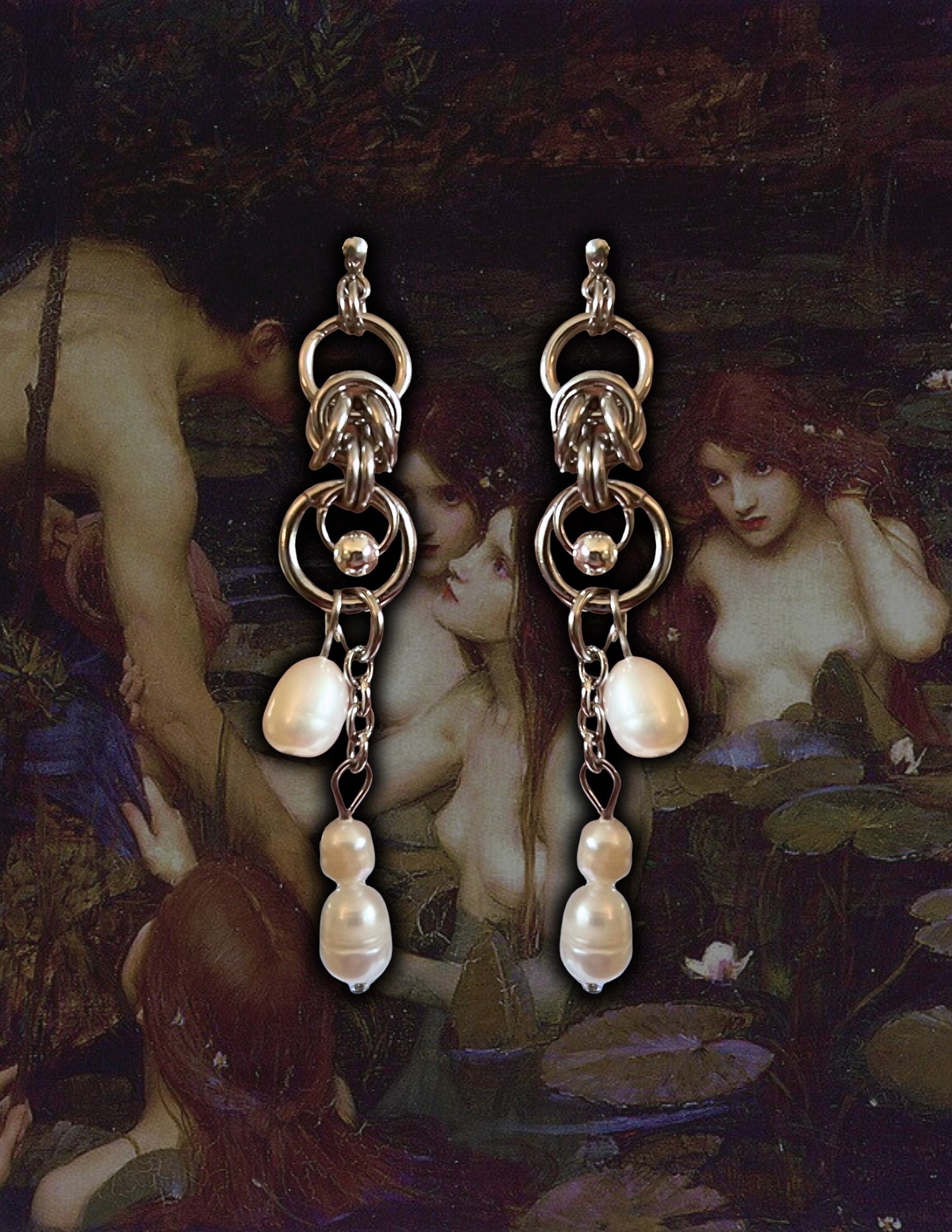 Aganippe Earrings