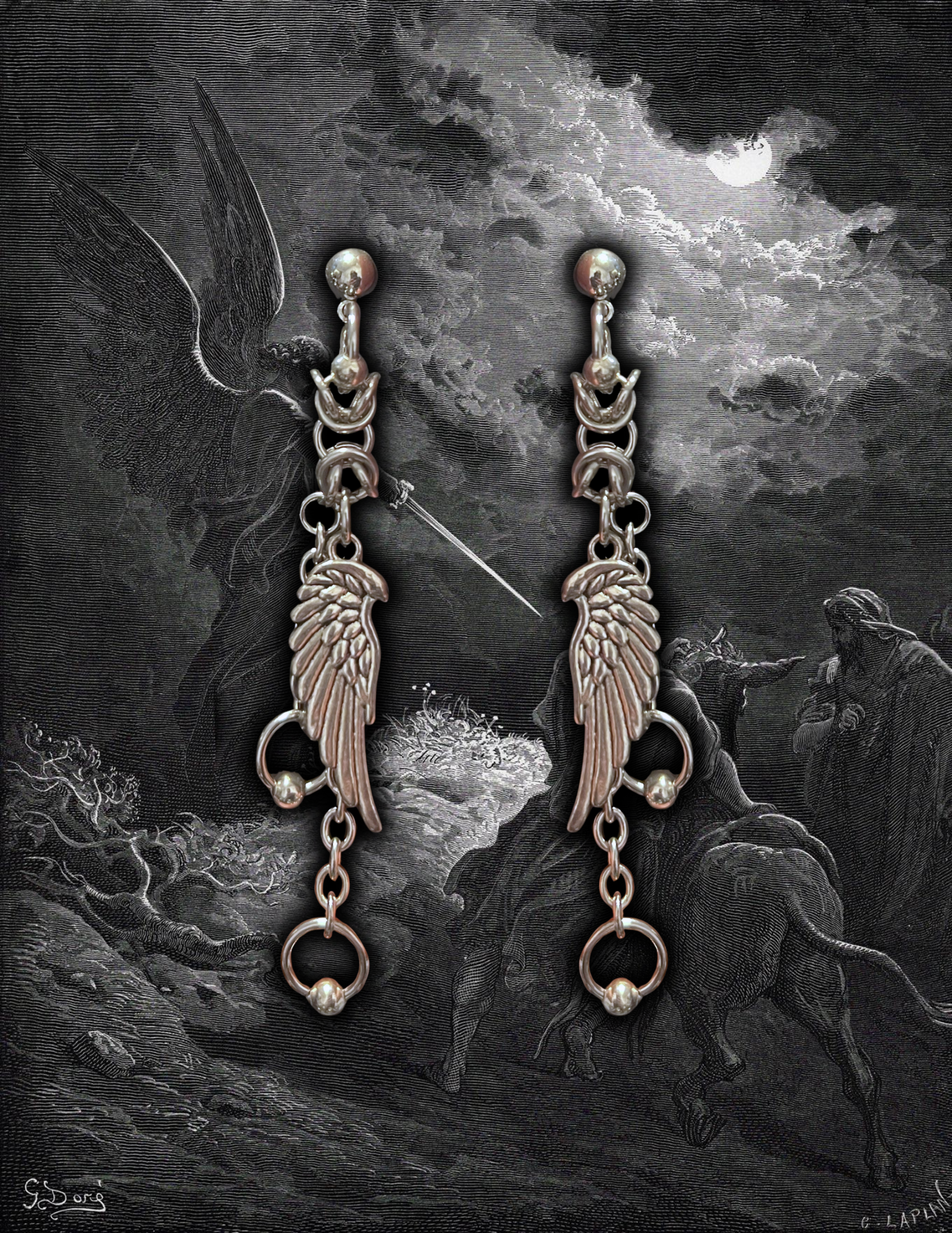 Seraphim's Flight Earrings