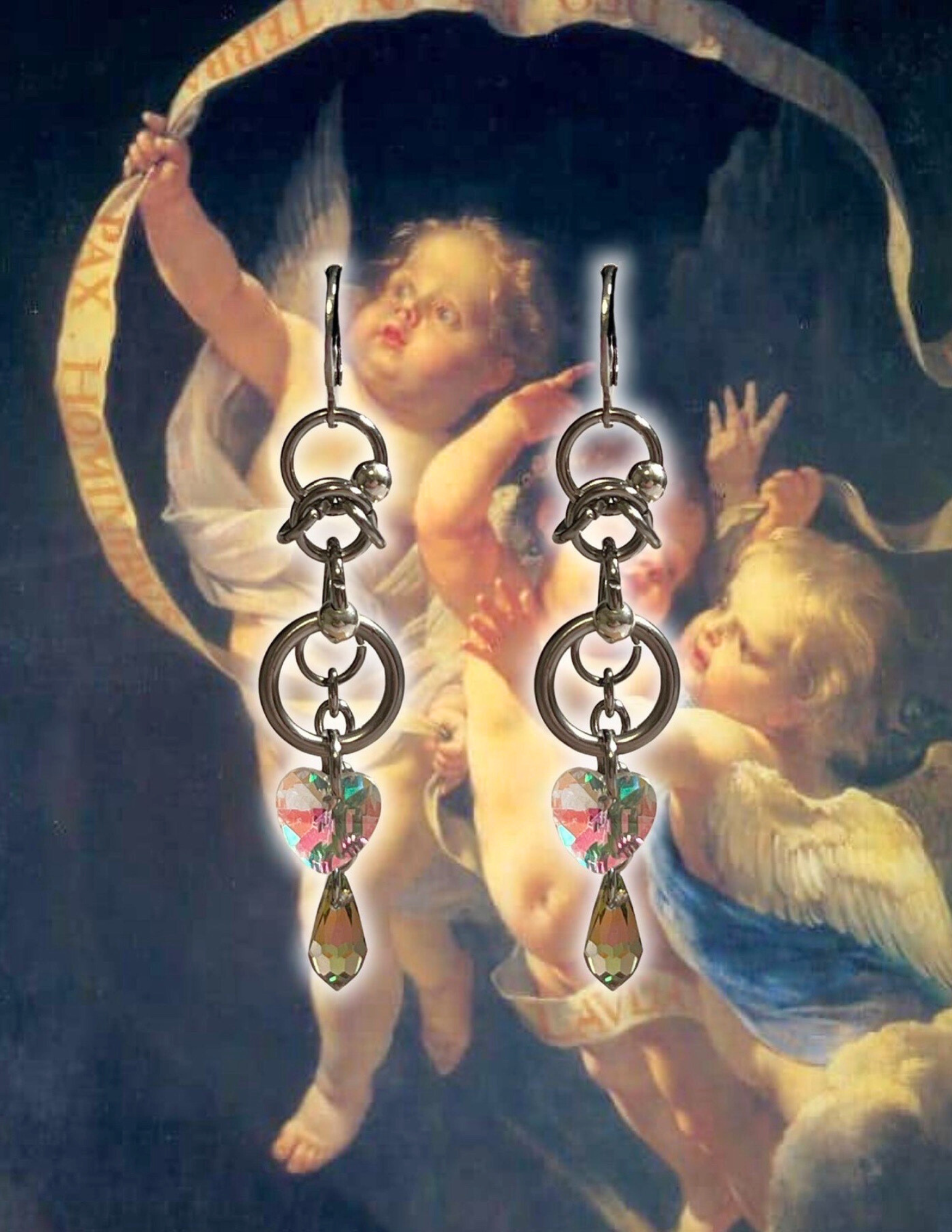 Radiant Heart Earrings