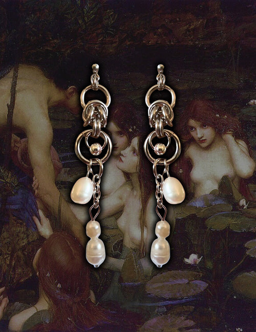 Aganippe Earrings