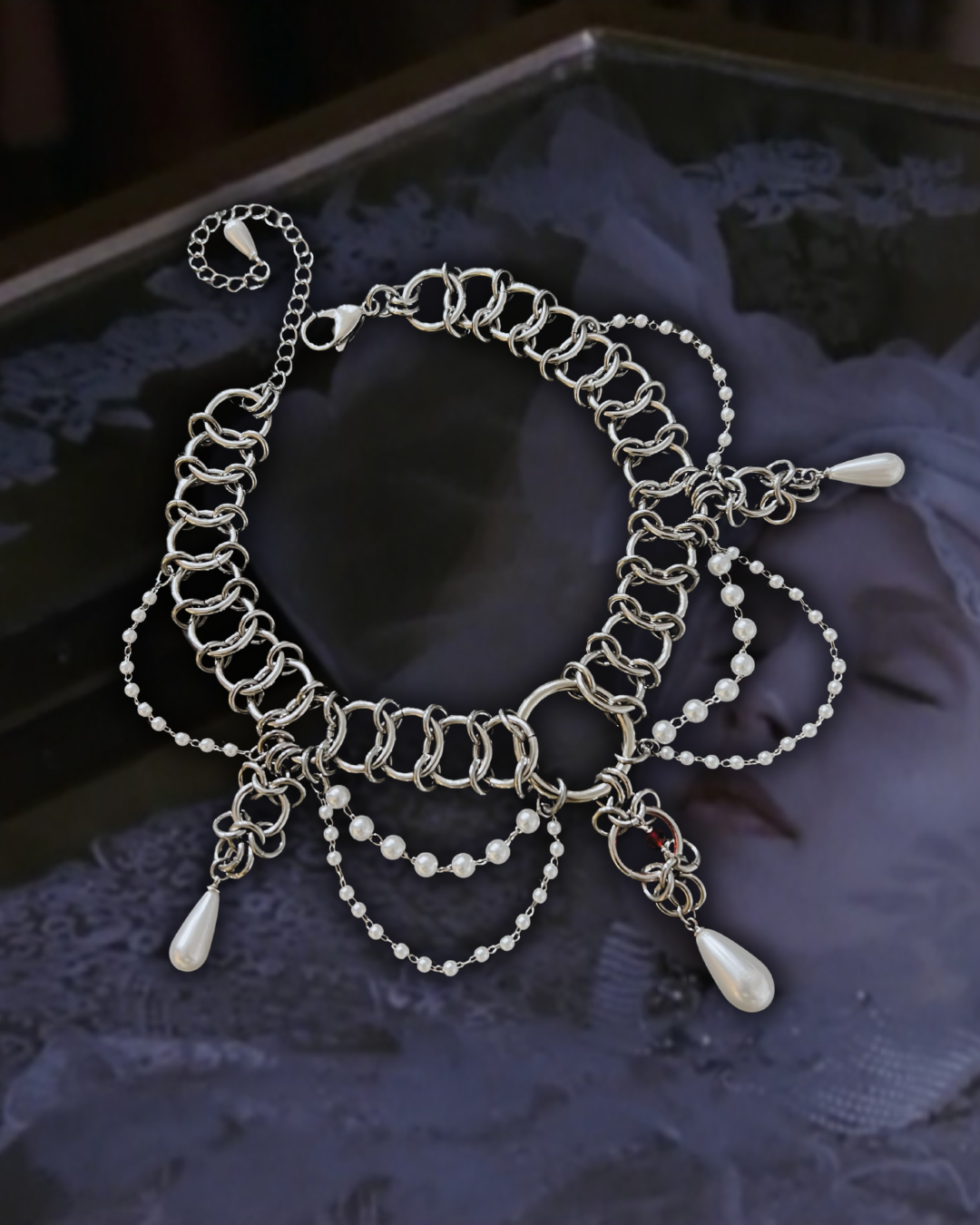 The Undead Bride Necklace (made-to-order)